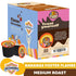 22 Crazy Cups Flavored Coffee for Keurig K-Cup Machines, Bananas Foster Flambe', Hot or Iced Drinks, Single Serve