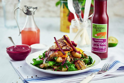9 The Foraging Fox Beetroot Ketchup, Original, Ounce