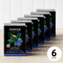 (6 Pack) 96 Choice Organics - Organic Decaffeinated Earl Grey Tea - With Bergamot - Fair Trade - Compostable - Organic
