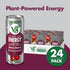 V8 +ENERGY 11.5 OZ 4 Count (Pack 6) Black Cherry Energy Drink, Made with Real Vegetable and Fruit Juices, FL Can