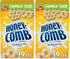 Honeycomb Honey Flavored Sweetened Corn and Oat Breakfast Cereal, 19 oz Box (Pack