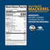 5 oz, (Pack 12) Wild Planet Wild Pacific Mackerel Fillets (SABA), Skin-On & Boneless, Delicious & Sustainable, Tinned