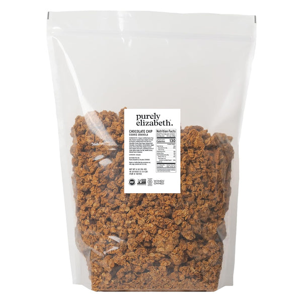 Purely Elizabeth, Cookie Granola, Chocolate Chip, 6lb Bag