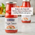 DeLallo Italian Cherry Tomato Pizza Sauce, Margherita Style, 12.7oz Jar, 3-Pack