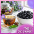 1-Pound Black Licorice Jelly Beans | Bag | Black Jelly Beans for Holiday Buffets, Gifting, and Dessert Decorating | Old
