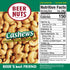 12oz (Pack 2) BEER NUTS Cashews - Sweet & Salty Cashews - Gluten Free, Kosher, Low Sodium Nut Snacks Made In The USA