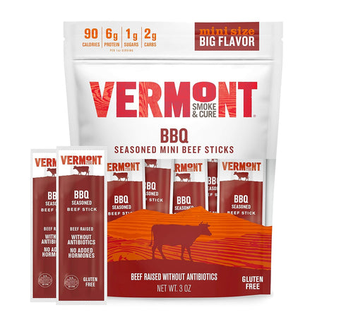 Vermont Smoke & Cure Abf BBQ Beef Sticks, 3 Oz