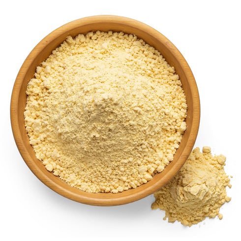 3 NY Spice Shop Pure Chana Dal Besan Flour - Pound Yellow Split Chickpea Fine Gram Flour - Healthy & Superfine Powder