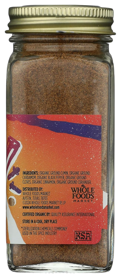 1.9 Whole Foods Market, Organic Garam Masala Spice Blend, Ounce