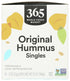 365 by Whole Foods Market Hummus 6 Count, 12 OZ Original Single Serve