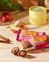 2 Pack 7 Sweet Nothings, Superfood Nut Butter Bites Organic Snack, Apple Cinnamon with Peanut Butter, Bite - No Added