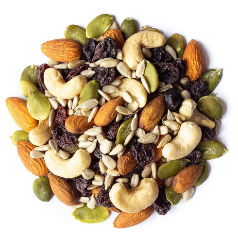 8 Food to Live Organic Raw Seeds, Nuts and Raisins Mix, Ounces Raw, Non-GMO Trail Mix Contains Almonds, Cashews