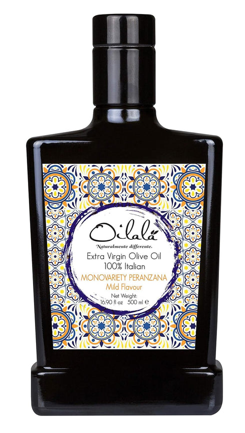 OILALA Extra Virgin Olive oil Peranzana, 2024/25 Harvest! Low Acidity, Italian, Italy, Family