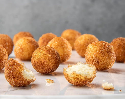 6oz (6pk) Katz Gluten Free Cinnamon Donut Holes. Perfect School Snack Bites. Free of Soy, Sesame, Dairy, and Nuts.