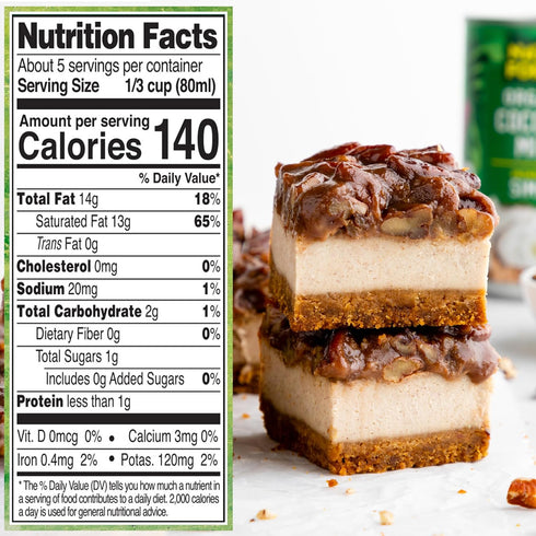 13.5 Oz (Pack 6) Native Forest Organic Coconut Milk Unsweetened - Coconut Milk Canned, Unsweetened Coconut Milk
