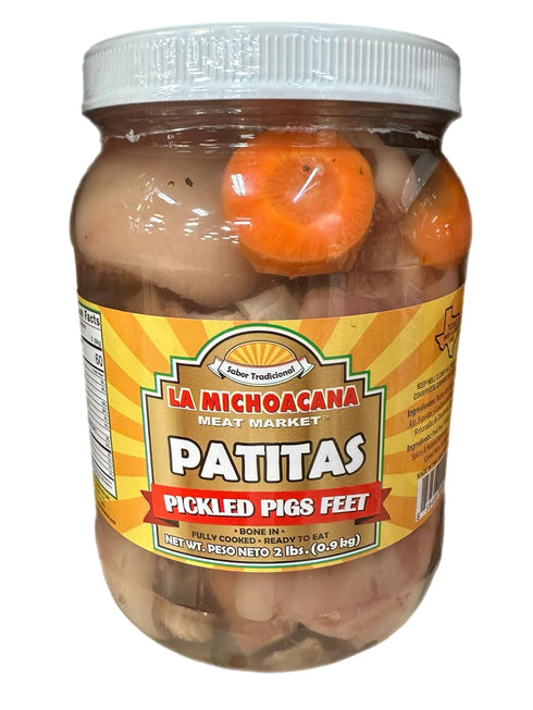 border merchant patitas en vinagre seasoned pickled pig pork feet in brine ready to