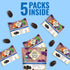 6 (30 Packs) Packs Sunny Fruit Soft Organic Prunes - Bags Individual Portion | No Preservatives, No Sugar Added |