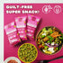 0.9 oz (Pack 8) Where You Bean Edamame Beans Snack (Himalayan Salt) - Crunchy and Dry Roasted Edamame Beans - High