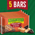 5 6.2 oz Nature Valley Soft Baked Sweet and Salty Bars, Chocolate Turtle, Made with Whole Grain, Bars