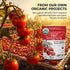 Packed, 3.17 oz Pure Anatolia Organic Sun-Dried Tomatoes Halves Cut Dry No Oil Added, Unsulfured, No Preservatives