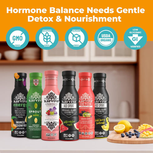 TCM-Inspired 6 Karviva Juice Cleanse For Women's Health & Hormonal Balance | Ancient Remedies For Weight Control