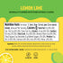 17, 12oz 3 Pack, Ninja Thirsti Flavored Water Drops, FRUITI CHILL+ Lemon Lime, Bold Fruit Flavor