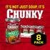 Country 16.3 Oz 8) Campbells Chunky Healthy Request Soup, Beef Soup with Vegetables, Can (Case