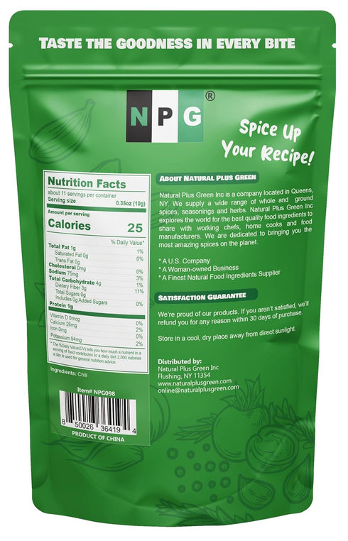 NPG Sichuan Red Chili Peppers, 4 Ounces Medium Hot Premium Dried Chilies for Chili Oil, Paste, and Sauce