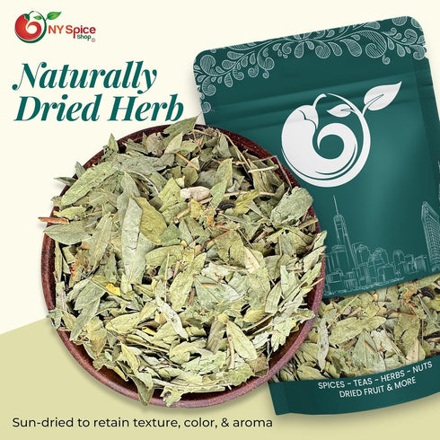 3 Pack NY Spice Shop Senna Leaves Dried - Pound Whole Senna Leaf Herb - Botanical Tea Ingredient - Loose Leaf - Natural