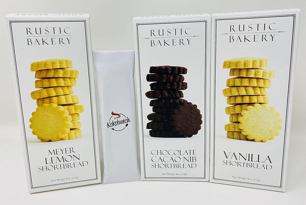 Generic Shortbread Cookie Bread Meyer Lemons | Vanilla | Chocolate Cacao Nib 4oz