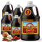 Claude's Authentic Fajita Marinade (Pack of 4, 64oz) - Real Hickory Smoke,