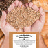 (5.8 lb) Be Still Farms Organic Hard White Wheat Berries - Healthy Diet Whole Grains Bulk - Ideal for Soups Flour Bread