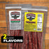 17-Ounce 9 150 (Pack Old Trapper Teriyaki Snack Sticks, Resealable Bag, Natural Wood Smoked Meat Sticks, Grams