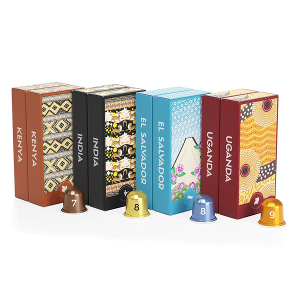 Atlas Coffee Club Espresso Pods Compatible with Nespresso Original Medium Roast Variety