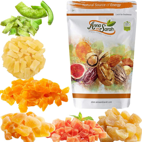2 Lbs 6 32 Oz Anna and Sarah Tropical Dried Fruit Mix In Resealable Bag