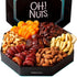 Oh! Nuts 7 Section Dried Fruits and Nuts Gift Basket - Gourmet