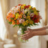 24 American Florals Assorted Alstroemeria - Fresh Cut Flowers Bouquet with Green Fillers - USA Wrapped Floral Gift