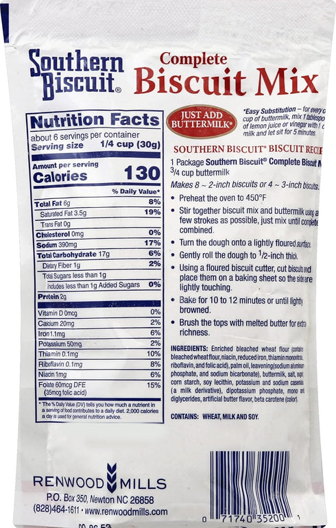 7 Southern Biscuit Formula L Biscuit Mix, Ounce