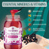 Pack 1 TrueSeaMoss Sea Moss Gel Made in USA Wildcrafted Seamoss, Fruits & Jarred Vegetables Elderberry, of (Labels may
