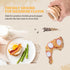 52USA 39 oz 18 oz, Himalayan White Salt (Coarse Grain) + Whole Black Peppercorns Salt and Pepper Grinder, Black