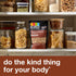 6g 11oz, 6 Count Kind Healthy Grains Granola, Cinnamon Oat Clusters with Flax Seeds, Gluten Free, Healthy Snack Mix