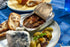 3.88 oz 5 Pack Ocean's Sweet Smoked Wild Mackerel in Sunflower Oil | - | Fillets | Kosher |