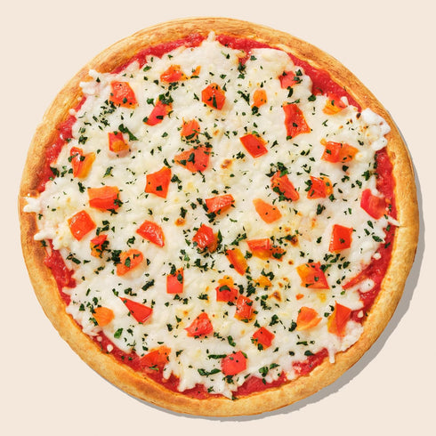 Frozen 11.4oz Banza Vegan Margherita Pizza from Chickpeas - High Protein, Dairy Free, Gluten Free, Vegan Pizza