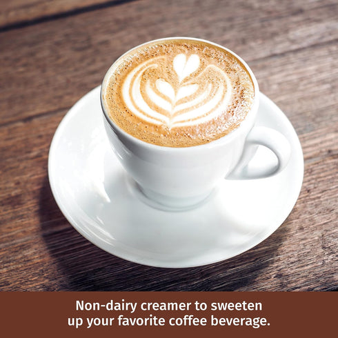 1 (Pack 4), Amaretto Creamer Non-Dairy Coffee Creamer, Pound of Rich and Creamy Flavor