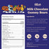 Gummy 2 Nuts.com Milk Chocolate Bears Pound Bag, Tasty Snack for Adults and Kids For Parties, Office Functions, Holiday