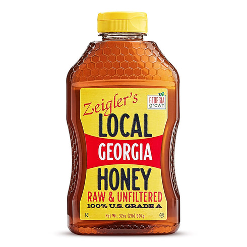Zeigler's Local Georgia Award Winning Honey All Natural, Pure, Raw, & Unfiltered