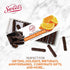 10.5 oz (Pack 3) Sweet Candy Company Dark Chocolate Fruit Flavored Sticks - Gourmet Chocolate Covered Sticks, Orange