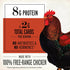 30, 0.8 oz EPIC Chicken Strip, Sriracha, Keto Friendly, Whole Gluten Free, Protein Snacks