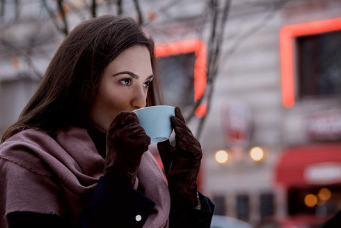 FIRE TEAS Relaxing Rooibos Evening Tea - Organic Herbal Tea with Peppermint, Lavender, Raspberry Leaf