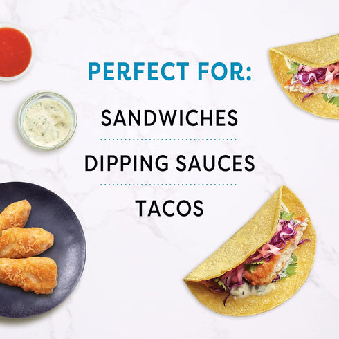 Frozen, 10.1 oz. Gardein Golden Plant-Based Fishless Filets, Vegan